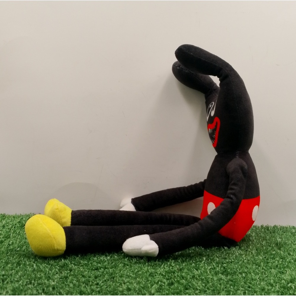 Huggy Wuggy Mickey Plush Toy Poppy Playtime Black Red White Yellow Rare Plushie - Picture 6 of 6